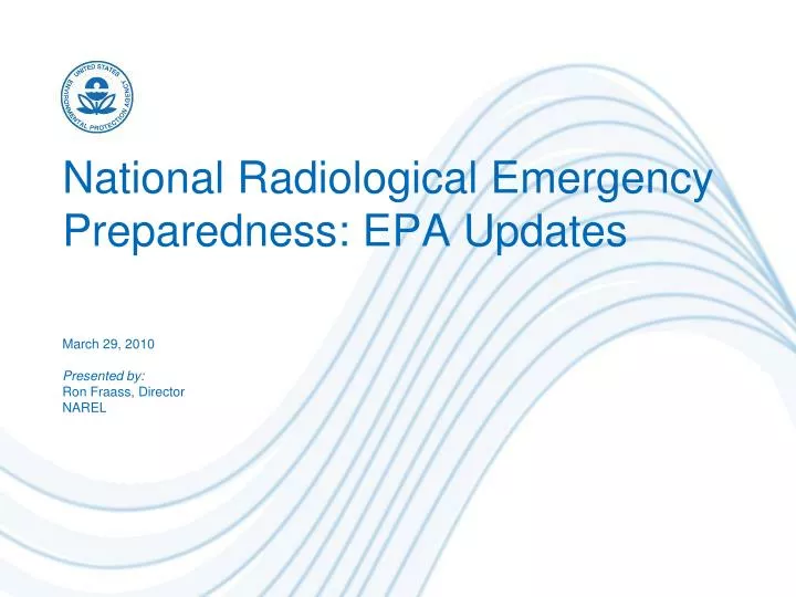 national radiological emergency preparedness epa updates