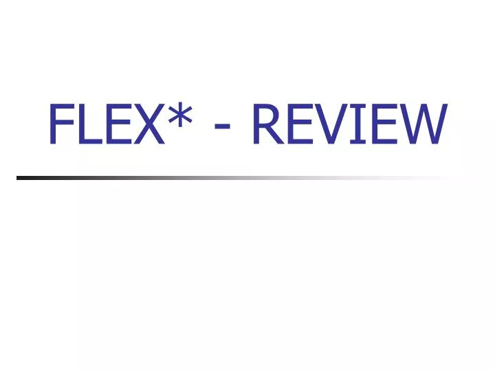 flex review