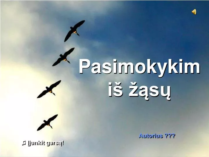 pasimokykim i s