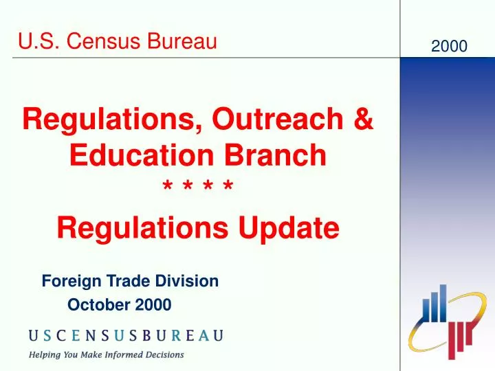regulations outreach education branch regulations update