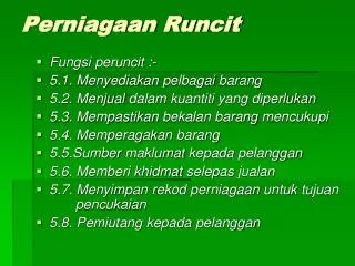 perniagaan runcit