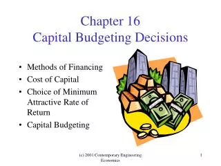 Chapter 16 Capital Budgeting Decisions