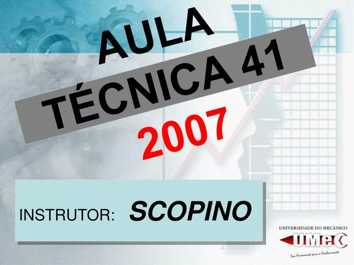 aula t cnica 41 2007