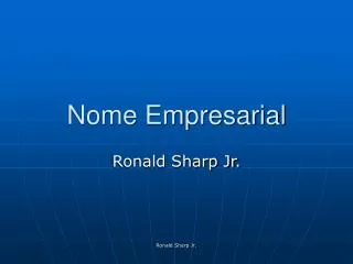 nome empresarial