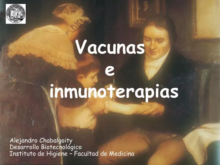 vacunas e inmunoterapias