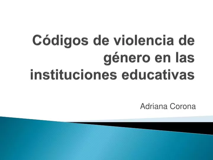 c digos de violencia de g nero en las instituciones educativas