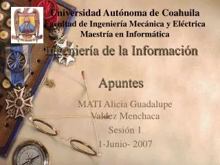 ingenier a de la informaci n apuntes