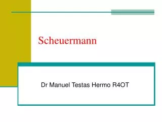 scheuermann