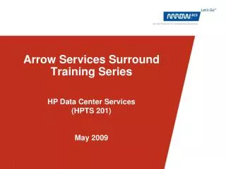 Arrow Services Surround Training Series