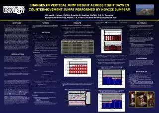 CHANGES IN VERTICAL JUMP HEIGHT ACROSS EIGHT DAYS IN COUNTERMOVEMENT JUMPS PERFORMED BY NOVICE JUMPERS