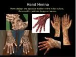 Hand Henna - slide 1
