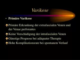 varikose