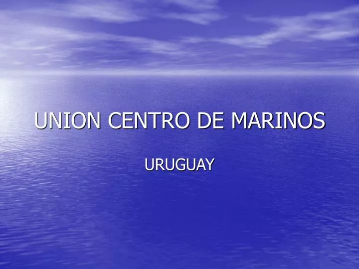 union centro de marinos