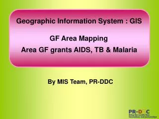 GF Area Mapping