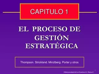 el proceso de gesti n estrat gica
