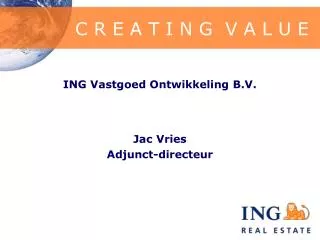 ing vastgoed ontwikkeling b v