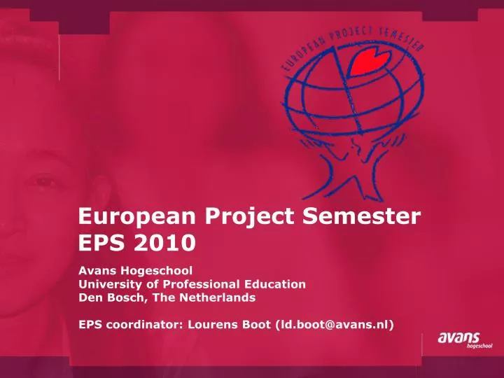 european project semester eps 2010