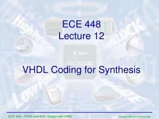 VHDL Coding for Synthesis