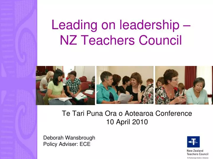 leading on leadership nz teachers council