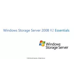 Windows Storage Server 2008 R2 Essentials