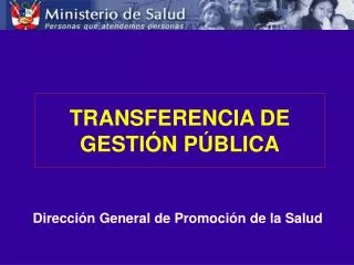 transferencia de gesti n p blica