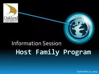 Host Family Program