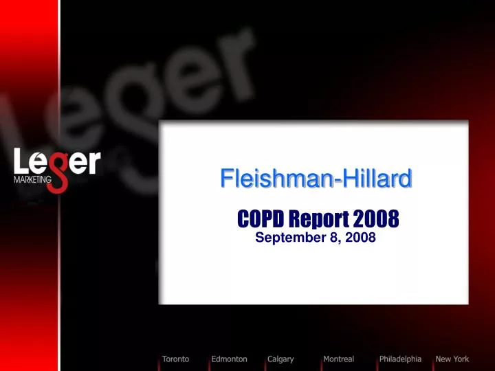 fleishman hillard copd report 2008 september 8 2008