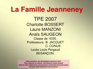 PPT - La Famille PowerPoint Presentation, Free Download - ID:2149083