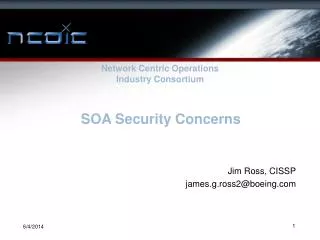 SOA Security Concerns
