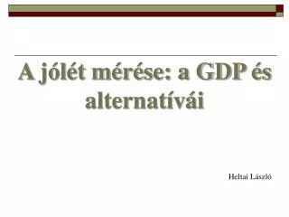 a j l t m r se a gdp s alternat v i