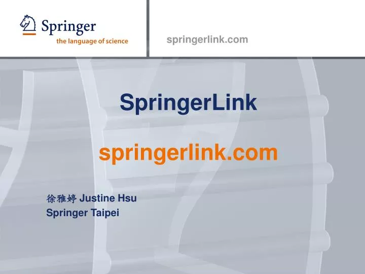 springerlink springerlink com