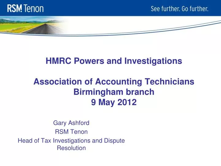 hmrc powers and investigations association of accounting technicians birmingham branch 9 may 2012