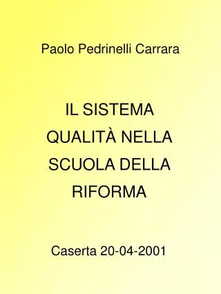 Paolo Pedrinelli Carrara