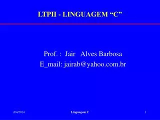 ltpii linguagem c
