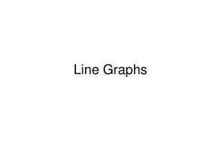 line graphs