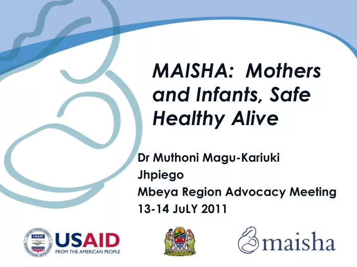 maisha mothers and infants safe healthy alive