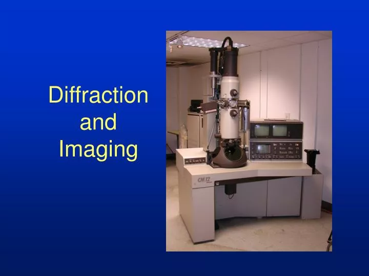 diffraction and imaging