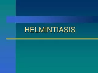 HELMINTIASIS