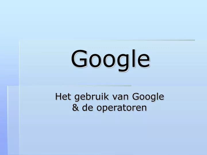 google