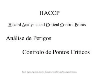 haccp