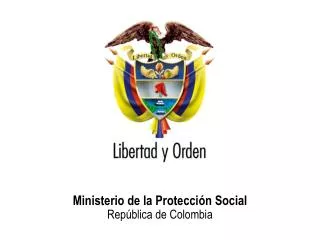 Ministerio de la Protección Social República de Colombia