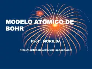 modelo at mico de bohr