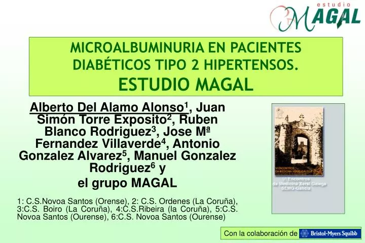 microalbuminuria en pacientes diab ticos tipo 2 hipertensos estudio magal