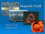 Magnetic Field - slide 1