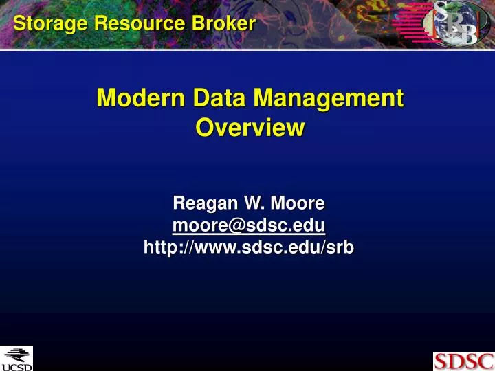 modern data management overview