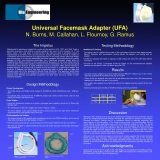 Universal Facemask Adapter (UFA) N. Burns, M. Callahan, L. Flournoy, G. Ramus
