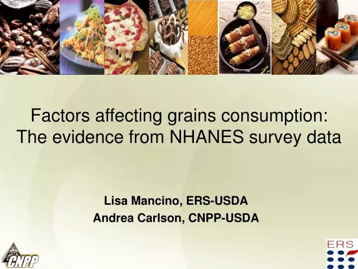 factors affecting grains consumption the evidence from nhanes survey data