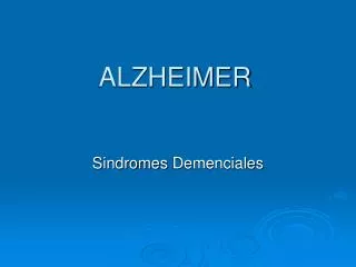 alzheimer
