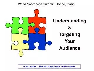 Weed Awareness Summit – Boise, Idaho