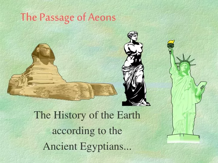 the passage of aeons